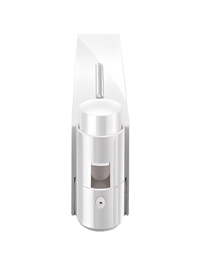 Carnival ABS Wall Mounted Manual Soap Dispenser 420ml Liquid, Soap, Lotion, Shampoo, Conditioner Dispenser for Bathroom,Kitchen and Washbasin(White) (Acrylonitrile Butadiene Styrene (ABS), White) - Image 4